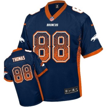 Broncos #88 Demaryius Thomas Blue Alternate Youth Stitched NFL Elite Drift Fashion Jersey