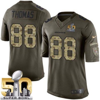 Broncos #88 Demaryius Thomas Green Super Bowl 50 Youth Stitched NFL Limited Salute to Service Jersey Broncos #88 Demaryius Thomas Green Super Bowl 50 Youth Stitched NFL Limited Salute to Service Jersey