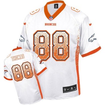 Broncos #88 Demaryius Thomas White Youth Stitched NFL Elite Drift Fashion Jersey Broncos #88 Demaryius Thomas White Youth Stitched NFL Elite Drift Fashion Jersey