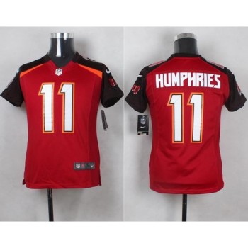Buccaneers #11 Adam Humphries Red Team Color Youth Stitched NFL New Elite Jersey