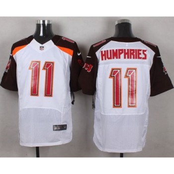 Buccaneers #11 Adam Humphries White Men's Stitched NFL New Elite Jersey Buccaneers #11 Adam Humphries White Men's Stitched NFL New Elite Jersey