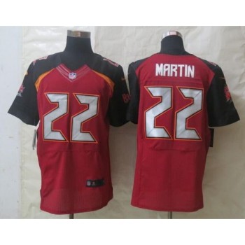 Buccaneers #22 Doug Martin Red Team Color Men's Stitched NFL New Elite Jersey Buccaneers #22 Doug Martin Red Team Color Men's Stitched NFL New Elite Jersey