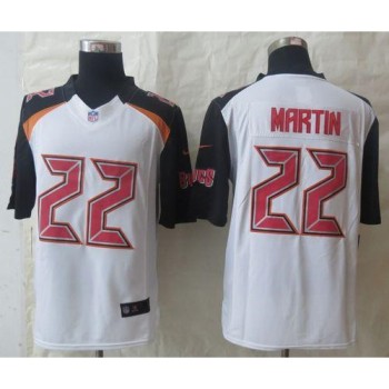 Buccaneers #22 Doug Martin White Men's Stitched NFL New Limited Jersey Buccaneers #22 Doug Martin White Men's Stitched NFL New Limited Jersey