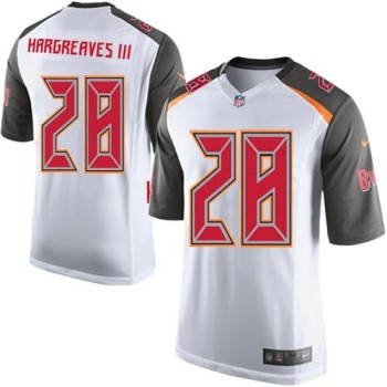 Buccaneers #28 Vernon Hargreaves III White Youth Stitched NFL New Elite Jersey
