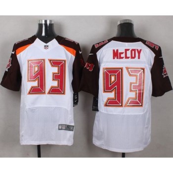 Buccaneers #93 Gerald McCoy White Men's Stitched NFL New Elite Jersey Buccaneers #93 Gerald McCoy White Men's Stitched NFL New Elite Jersey