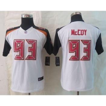 Buccaneers #93 Gerald McCoy White Youth Stitched NFL New Limited Jersey Buccaneers #93 Gerald McCoy White Youth Stitched NFL New Limited Jersey
