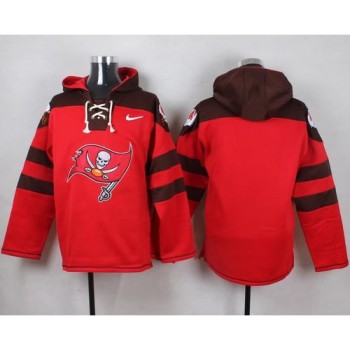 Buccaneers Blank Red Player Pullover NFL Hoodie Buccaneers Blank Red Player Pullover NFL Hoodie