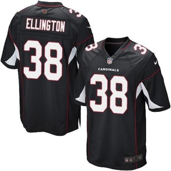 Cardinals #38 Andre Ellington Black Alternate Youth Stitched NFL Elite Jersey Cardinals #38 Andre Ellington Black Alternate Youth Stitched NFL Elite Jersey