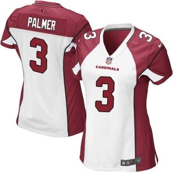 Cardinals #3 Carson Palmer White Women's Stitched NFL Elite Jersey Cardinals #3 Carson Palmer White Women's Stitched NFL Elite Jersey