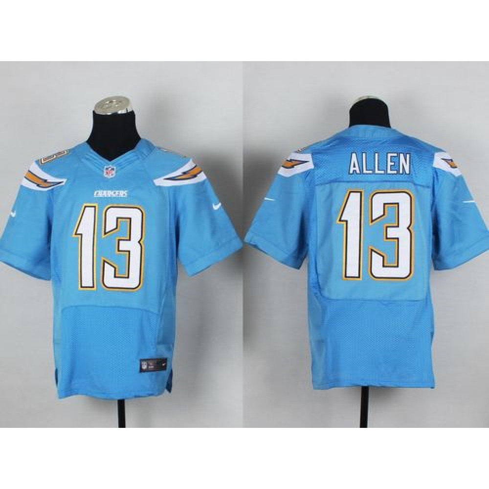 Chargers #13 Keenan Allen Electric Blue Alternate Men's Stitched NFL New Elite Jersey