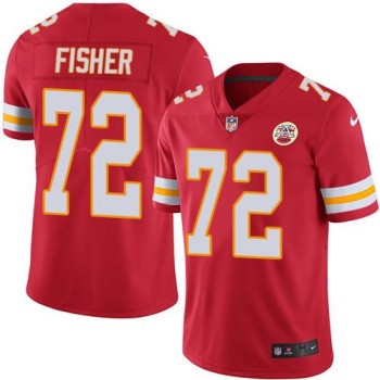 Chiefs #72 Eric Fisher Red Men's Stitched NFL Limited Rush Jersey Chiefs #72 Eric Fisher Red Men's Stitched NFL Limited Rush Jersey