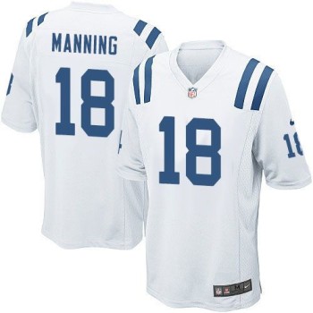 Colts #18 Peyton Manning White Youth Stitched NFL Elite Jersey Colts #18 Peyton Manning White Youth Stitched NFL Elite Jersey