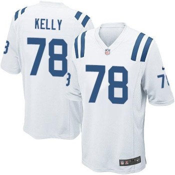 Colts #78 Ryan Kelly White Youth Stitched NFL Elite Jersey