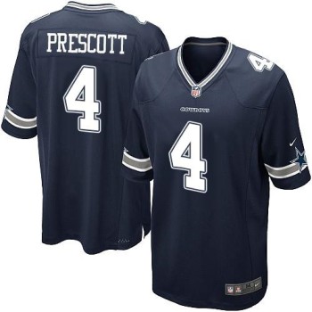 Cowboys #4 Dak Prescott Navy Blue Team Color Youth Stitched NFL Elite Jersey Cowboys #4 Dak Prescott Navy Blue Team Color Youth Stitched NFL Elite Jersey