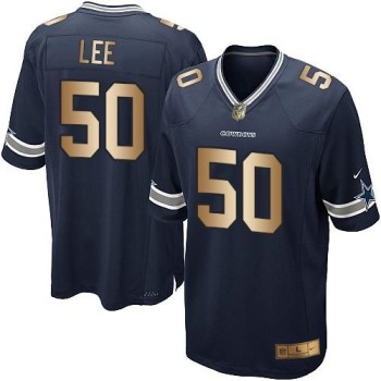 Cowboys #50 Sean Lee Navy Blue Team Color Youth Stitched NFL Elite Gold Jersey Cowboys #50 Sean Lee Navy Blue Team Color Youth Stitched NFL Elite Gold Jersey
