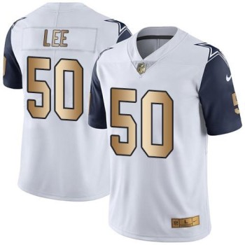 Cowboys #50 Sean Lee White Youth Stitched NFL Limited Gold Rush Jersey Cowboys #50 Sean Lee White Youth Stitched NFL Limited Gold Rush Jersey