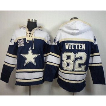 Cowboys #82 Jason Witten Blue Sawyer Hoodie Sweatshirt NFL Hoodie Cowboys #82 Jason Witten Blue Sawyer Hoodie Sweatshirt NFL Hoodie