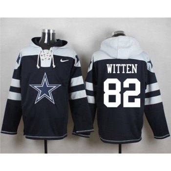 Cowboys #82 Jason Witten Navy Blue Player Pullover NFL Hoodie Cowboys #82 Jason Witten Navy Blue Player Pullover NFL Hoodie