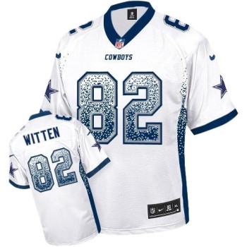 Cowboys #82 Jason Witten White Youth Stitched NFL Elite Drift Fashion Jersey Cowboys #82 Jason Witten White Youth Stitched NFL Elite Drift Fashion Jersey