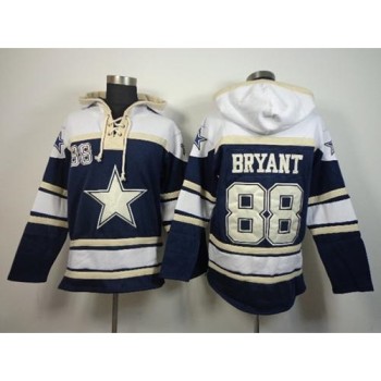 Cowboys #88 Dez Bryant Blue Sawyer Hoodie Sweatshirt NFL Hoodie Cowboys #88 Dez Bryant Blue Sawyer Hoodie Sweatshirt NFL Hoodie