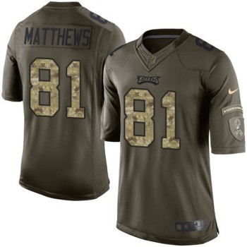 Eagles #81 Jordan Matthews Green Youth Stitched NFL Limited Salute to Service Jersey Eagles #81 Jordan Matthews Green Youth Stitched NFL Limited Salute to Service Jersey