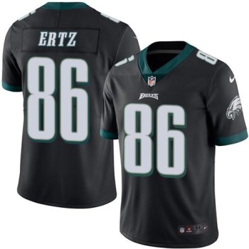 Eagles #86 Zach Ertz Black Youth Stitched NFL Limited Rush Jersey Eagles #86 Zach Ertz Black Youth Stitched NFL Limited Rush Jersey