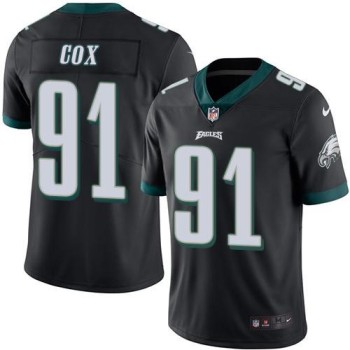 Eagles #91 Fletcher Cox Black Youth Stitched NFL Limited Rush Jersey Eagles #91 Fletcher Cox Black Youth Stitched NFL Limited Rush Jersey