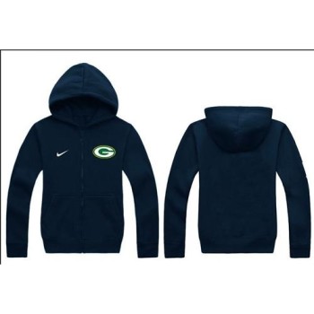 Green Bay Packers Authentic Logo Hoodie Navy Blue Green Bay Packers Authentic Logo Hoodie Navy Blue