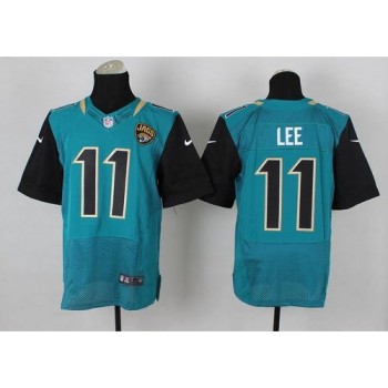 Jaguars #11 Marqise Lee Teal Green Team Color Men's Stitched NFL Elite Jersey