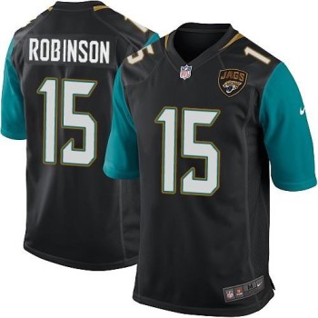 Jaguars #15 Allen Robinson Black Alternate Youth Stitched NFL Elite Jersey Jaguars #15 Allen Robinson Black Alternate Youth Stitched NFL Elite Jersey
