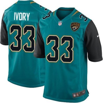 Jaguars #33 Chris Ivory Teal Green Team Color Youth Stitched NFL Elite Jersey Jaguars #33 Chris Ivory Teal Green Team Color Youth Stitched NFL Elite Jersey