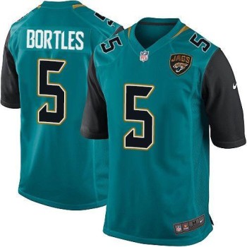 Jaguars #5 Blake Bortles Teal Green Team Color Youth Stitched NFL Elite Jersey Jaguars #5 Blake Bortles Teal Green Team Color Youth Stitched NFL Elite Jersey