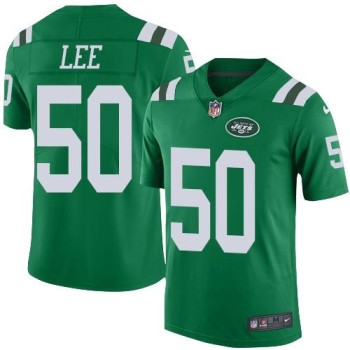 Jets #50 Darron Lee Green Youth Stitched NFL Elite Rush Jersey
