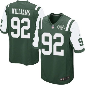 Jets #92 Leonard Williams Green Team Color Youth Stitched NFL Elite Jersey