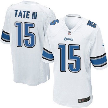 Lions #15 Golden Tate III White Youth Stitched NFL Elite Jersey Lions #15 Golden Tate III White Youth Stitched NFL Elite Jersey