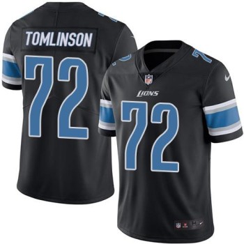 Lions #72 Laken Tomlinson Black Men's Stitched NFL Limited Rush Jersey Lions #72 Laken Tomlinson Black Men's Stitched NFL Limited Rush Jersey