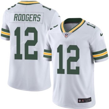 Packers #12 Aaron Rodgers White Youth Stitched NFL Limited Rush Jersey Packers #12 Aaron Rodgers White Youth Stitched NFL Limited Rush Jersey