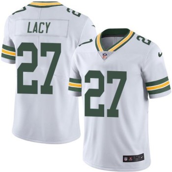 Packers #27 Eddie Lacy White Youth Stitched NFL Limited Rush Jersey Packers #27 Eddie Lacy White Youth Stitched NFL Limited Rush Jersey