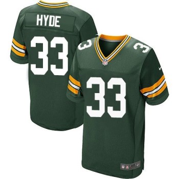 Packers #33 Micah Hyde Green Team Color Men's Stitched NFL Elite Jersey