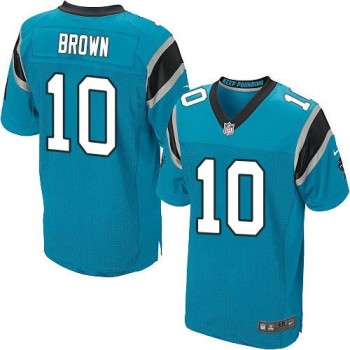 Panthers #10 Corey Brown Blue Alternate Men's Stitched NFL Elite Jersey Panthers #10 Corey Brown Blue Alternate Men's Stitched NFL Elite Jersey