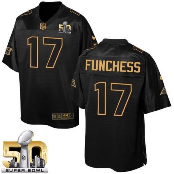 Panthers #17 Devin Funchess Black Super Bowl 50 Men's Stitched NFL Elite Pro Line Gold Collection Jersey Panthers #17 Devin Funchess Black Super Bowl 50 Men's Stitched NFL Elite Pro Line Gold Collection Jersey