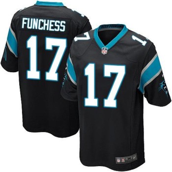 Panthers #17 Devin Funchess Black Team Color Youth Stitched NFL Elite Jersey Panthers #17 Devin Funchess Black Team Color Youth Stitched NFL Elite Jersey