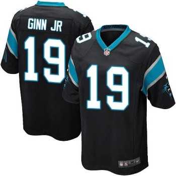 Panthers #19 Ted Ginn Jr Black Team Color Youth Stitched NFL Elite Jersey Panthers #19 Ted Ginn Jr Black Team Color Youth Stitched NFL Elite Jersey