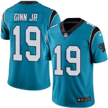 Panthers #19 Ted Ginn Jr Blue Youth Stitched NFL Limited Rush Jersey Panthers #19 Ted Ginn Jr Blue Youth Stitched NFL Limited Rush Jersey