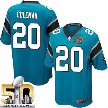 Panthers #20 Kurt Coleman Blue Alternate Super Bowl 50 Youth Stitched NFL Elite Jersey Panthers #20 Kurt Coleman Blue Alternate Super Bowl 50 Youth Stitched NFL Elite Jersey