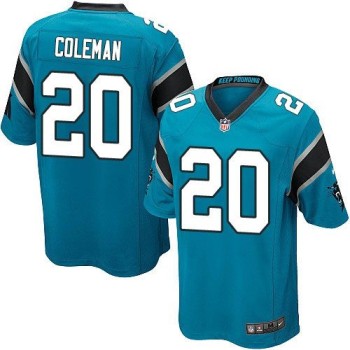 Panthers #20 Kurt Coleman Blue Alternate Youth Stitched NFL Elite Jersey Panthers #20 Kurt Coleman Blue Alternate Youth Stitched NFL Elite Jersey
