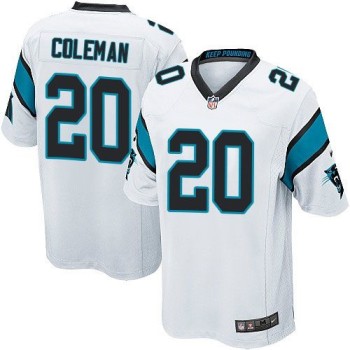 Panthers #20 Kurt Coleman White Youth Stitched NFL Elite Jersey Panthers #20 Kurt Coleman White Youth Stitched NFL Elite Jersey