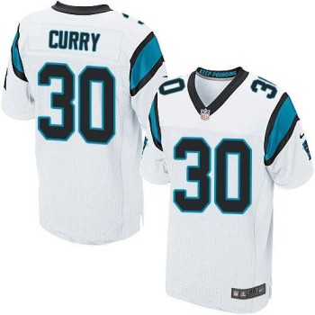 Panthers #30 Stephen Curry White Men's Stitched NFL Elite Jersey Panthers #30 Stephen Curry White Men's Stitched NFL Elite Jersey
