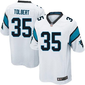 Panthers #35 Mike Tolbert White Youth Stitched NFL Elite Jersey Panthers #35 Mike Tolbert White Youth Stitched NFL Elite Jersey