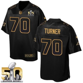 Panthers #70 Trai Turner Black Super Bowl 50 Men's Stitched NFL Elite Pro Line Gold Collection Jersey Panthers #70 Trai Turner Black Super Bowl 50 Men's Stitched NFL Elite Pro Line Gold Collection Jersey